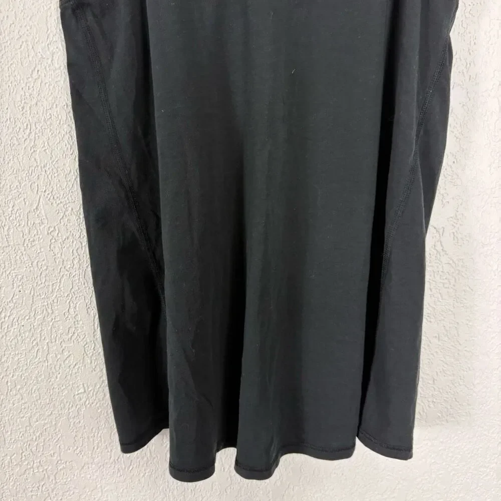 Lululemon‎ Slit Back Black Tank Top